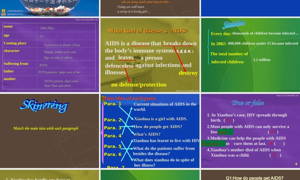 北京地区高二英语Unit7单元阅读课件