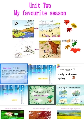 PEP小学英语五年级下册第二单元课件2