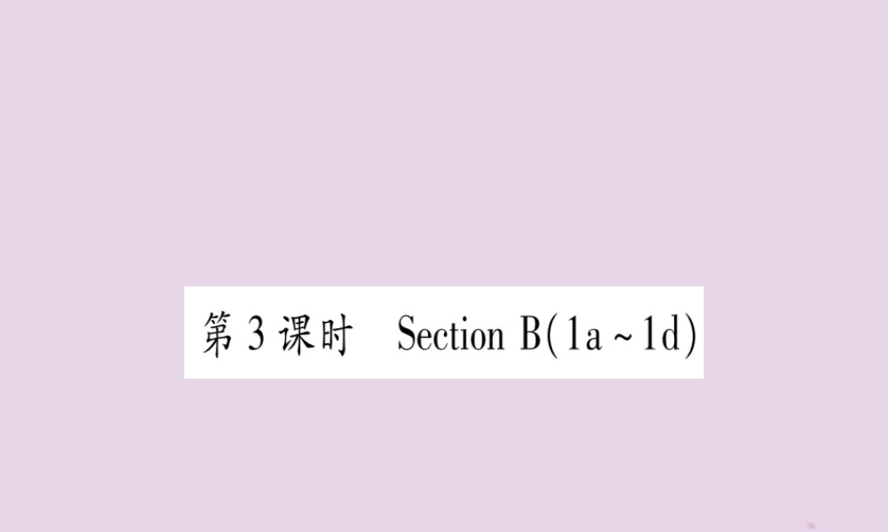 九年级英语全册 Unit 8 It must belong to Carla(第3课时)作业课件 (新版)人教新目标版 课件