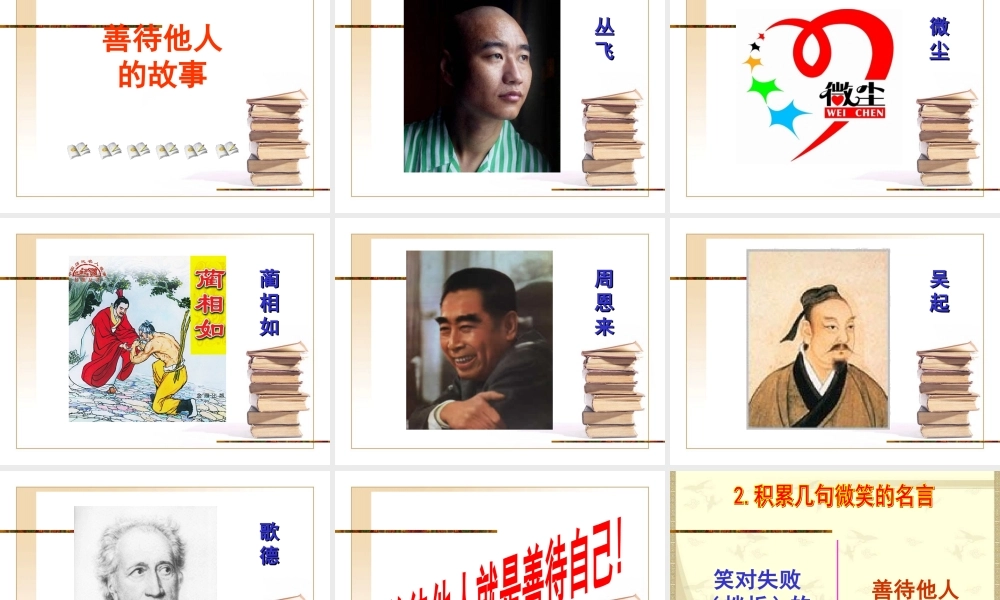 九年级语文上册 综合性学习(演讲：微笑着面对生活)教学课件 人教新课标版 课件