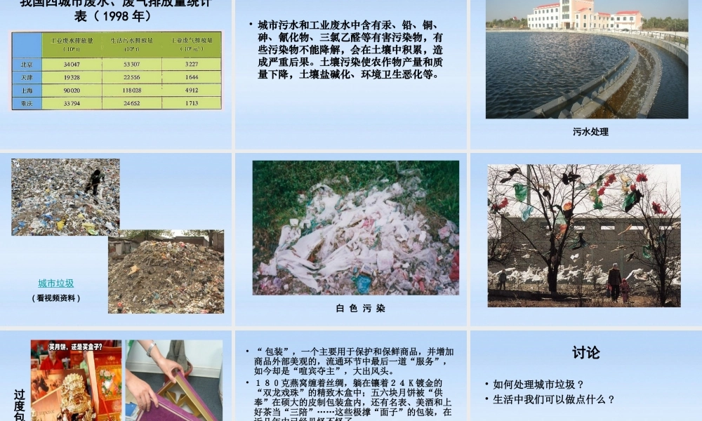 八年级生物下册 24.3关注城市环境第一课时课件 北师大版 课件