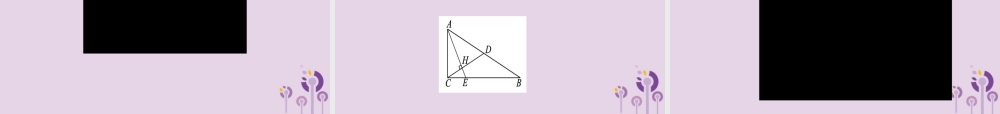 九年级数学上册 双休作业(11)作业课件 (新版)沪科版 课件