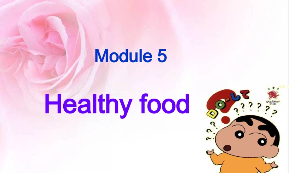 七年级英语上册 M5-unit3-Module task课件 外研版 课件