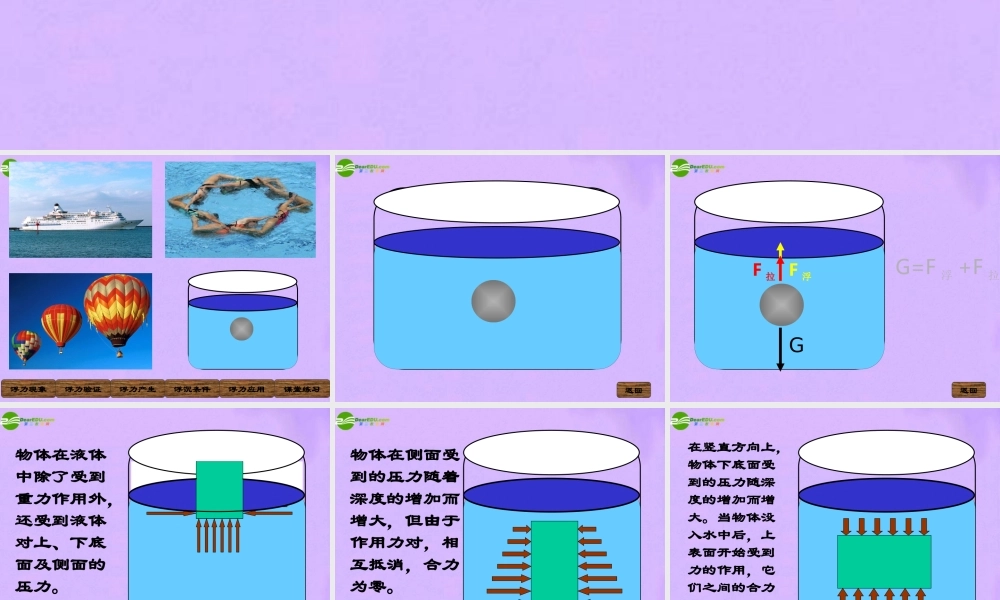 九年级物理 第十二章 浮力课件 人教新课标版 课件