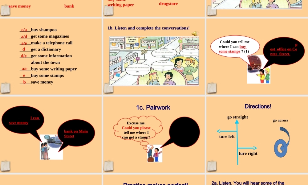 九年级英语 Unit11 Section A课件 人教新目标版 课件