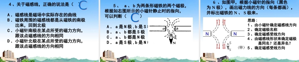 八年级科学下册 4.1磁现象课件 华师大版 课件