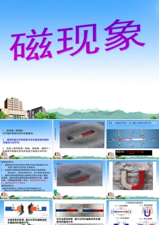 八年级科学下册 4.1磁现象课件 华师大版 课件