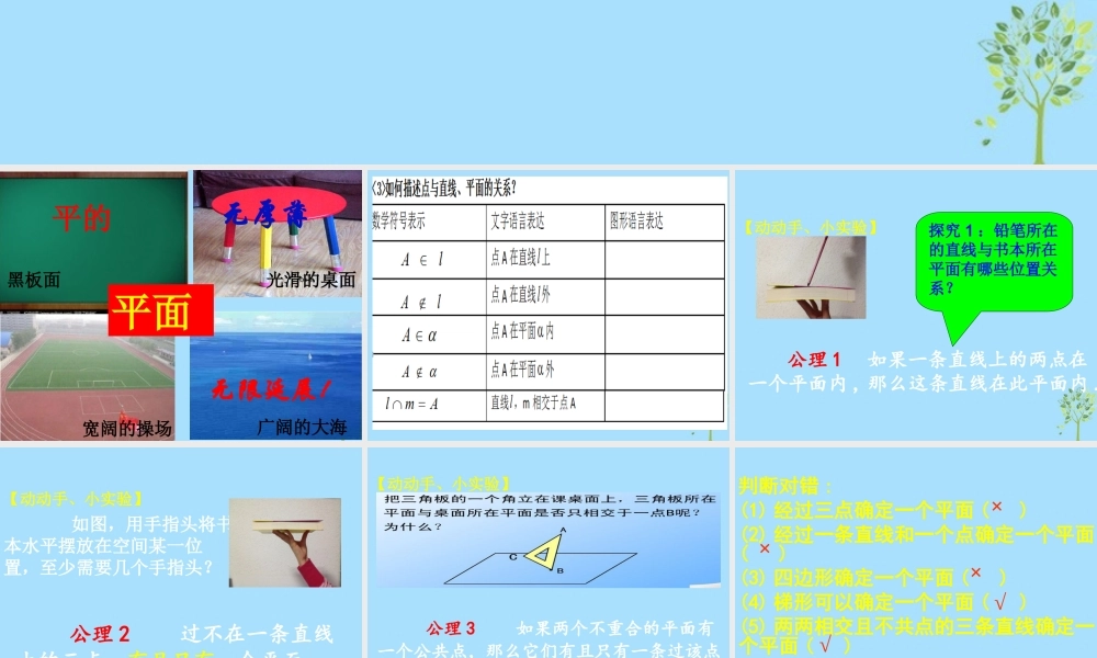 山西省忻州市高考数学 专题 平面2复习课件