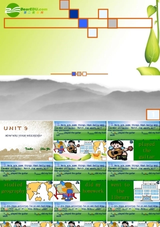 七年级英语下册unit9sectionA课件人教新目标版 课件
