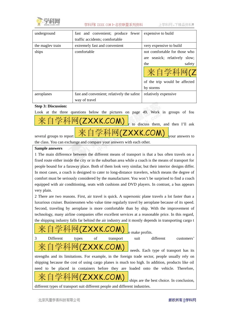 [名校联盟]湖南省蓝山二中高二英语M7U4全单元教案：Welcometotheunit_第3页