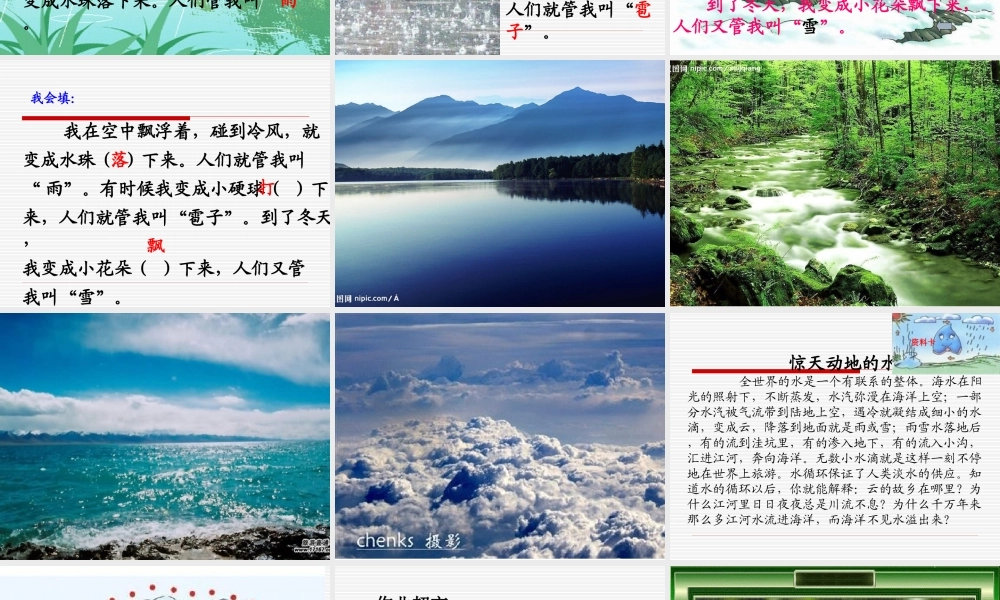 二年级语文我是什么课件