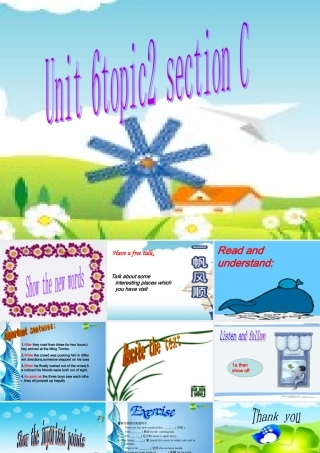 八年级英语下册 Unit6 Fun Cycling Topic2 SectionC课件 仁爱版 课件