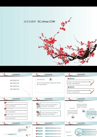 【清新出品】中国风系列~梅为水墨香染成