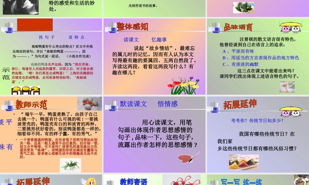 端午的鸭蛋李敏