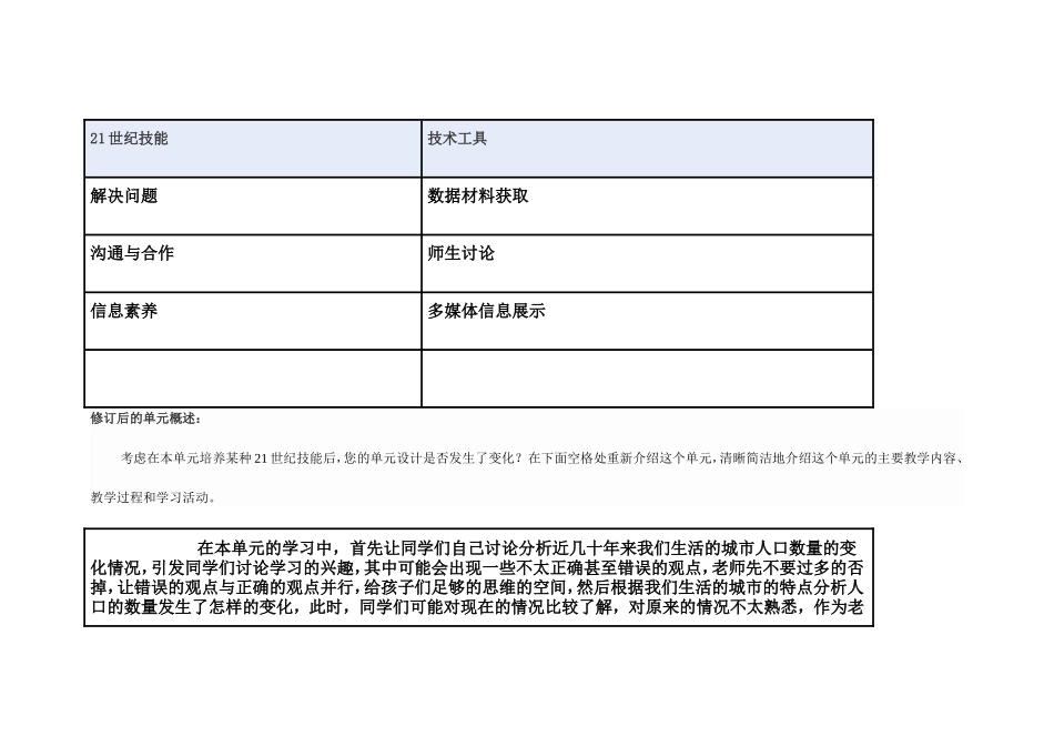 2013年远程培训intel未来教育项目地理模块一作业人口数量的变化_第3页