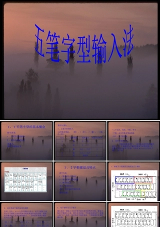 五笔字型输入法1