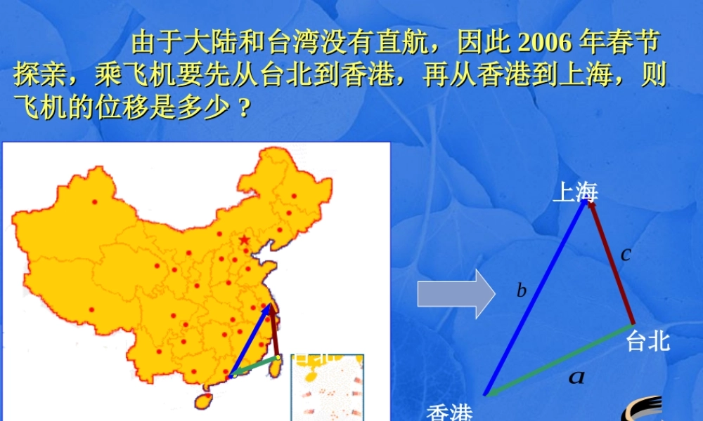 广东省高一数学第二章 向量的加法 必修4 课件