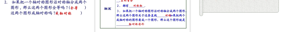 新人教版八上121轴对称课件