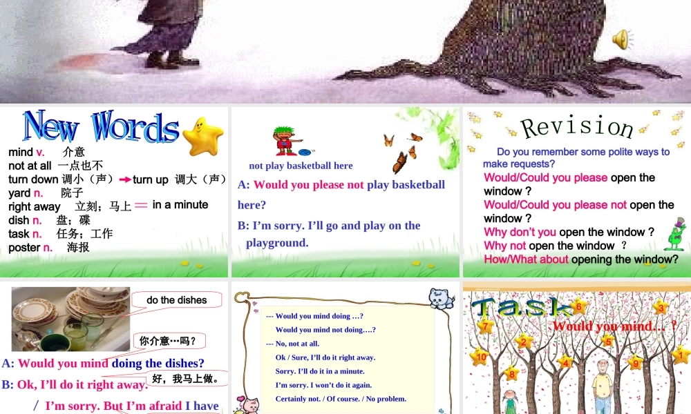 八年级英语 Unit7 课件