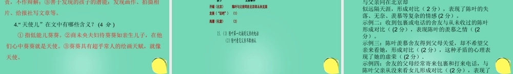 广东省阳山县中考语文 文学作品阅读备考略谈课件