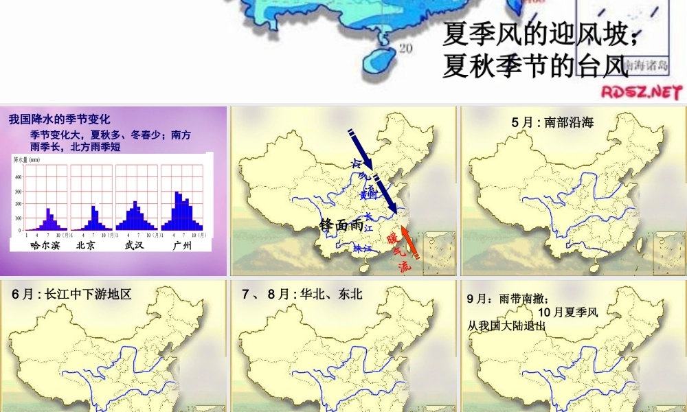 中学八年级地理上册(2.2 气候)课件2 新人教版 课件