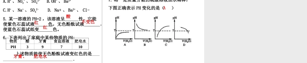 初中科学：探索酸的性质课件