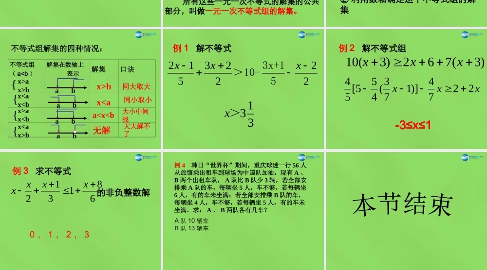 七年级数学下册 第十章(回顾与反思)复习课件 (新版)冀教版 课件