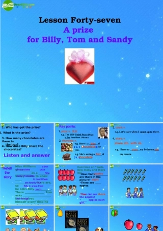 七年级英语上学期 看听学49-50课课件 人教新目标版 课件