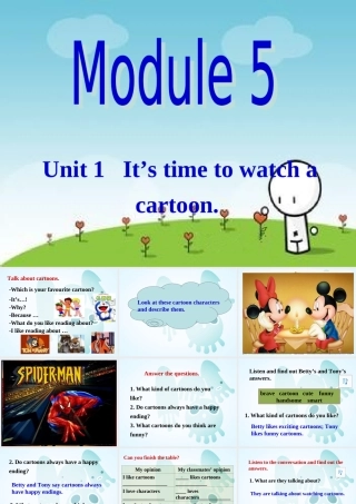 八下英语M5Unit1教学课件