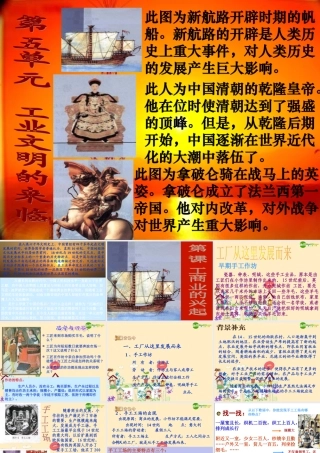 八年级历史 工厂从这里发展而来课件 人教新课标版 课件