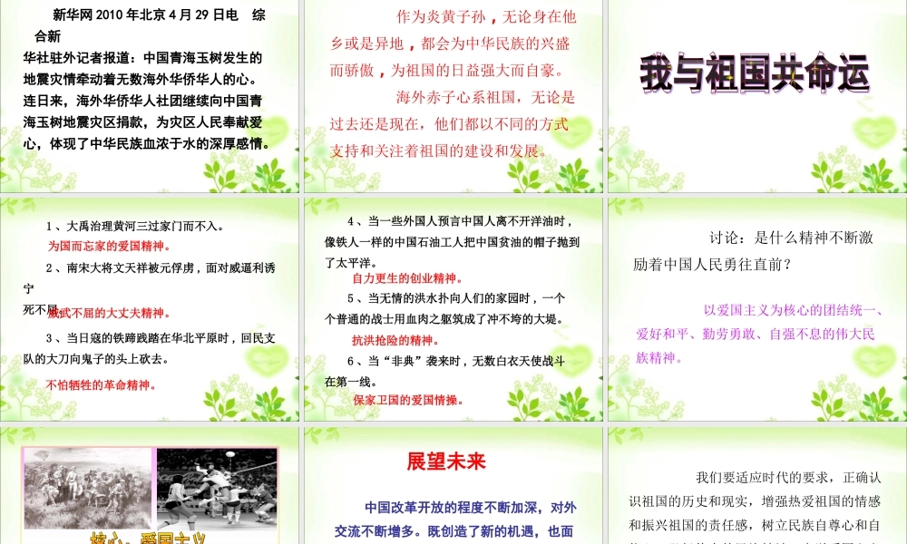 《我们都是龙的传人》课件