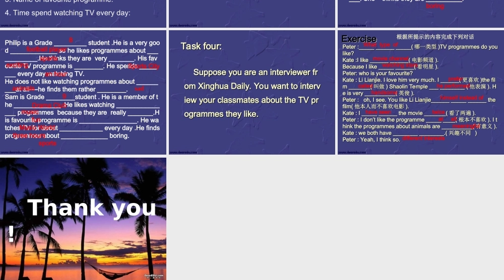九年级英语Unit4 Intrgrated skill课件 牛津英语 课件