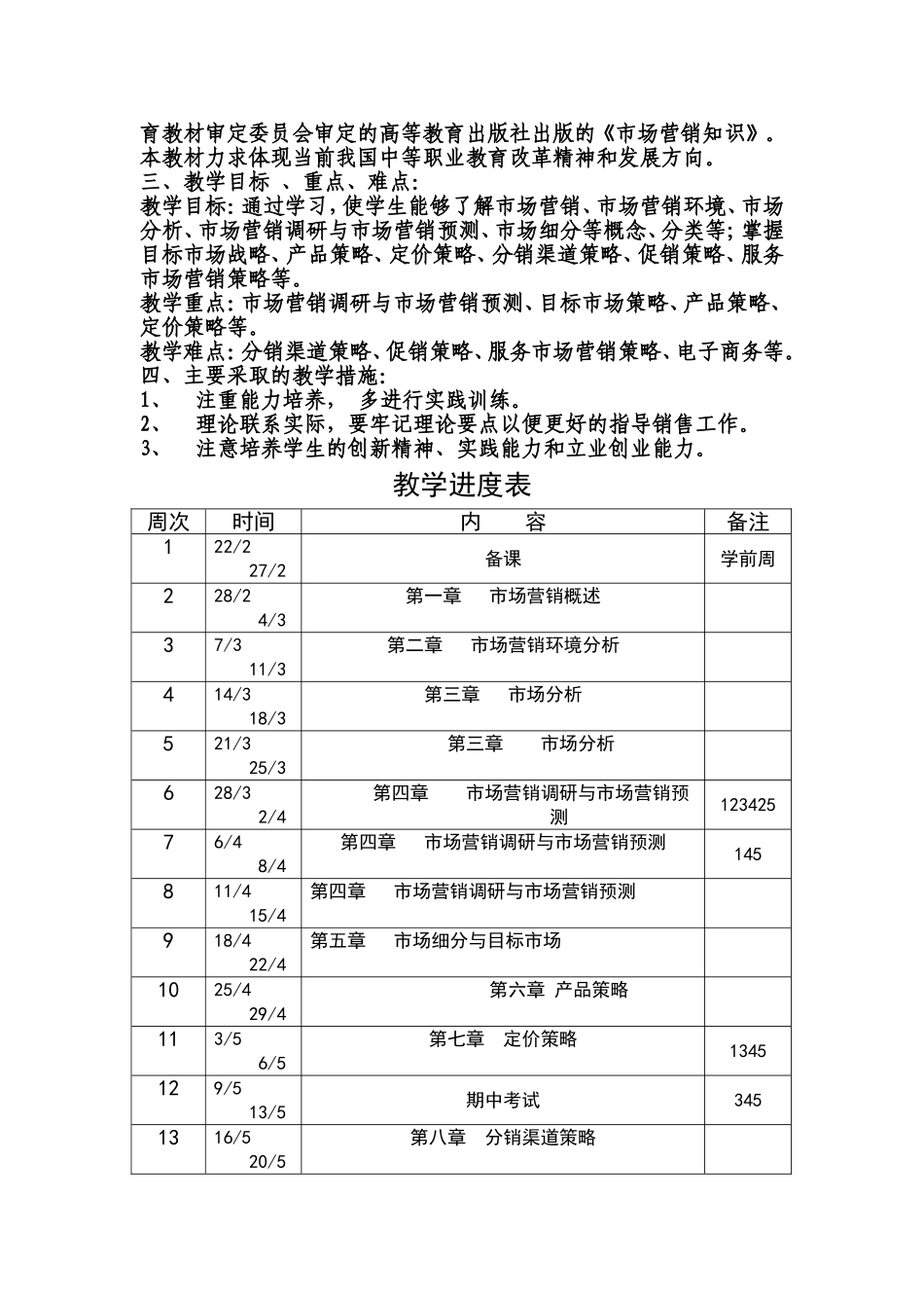 《市场营销知识》教案_第2页