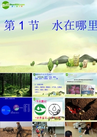八年级科学上册 水在哪里课件 浙教版 课件