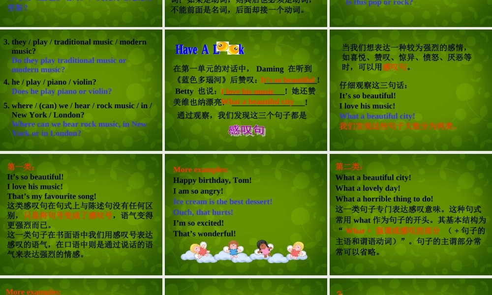中学七年级英语下册 Moudle 12 Unit 3 Language in use课件 (新版)外研版 课件