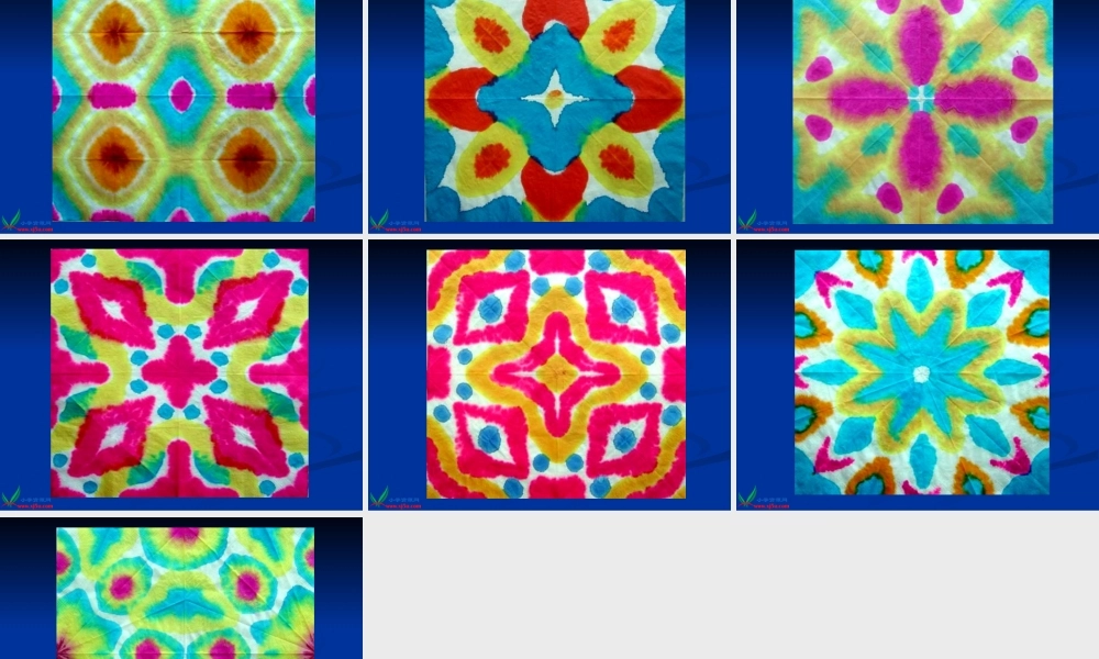 小学美术四年级上册《花手帕》课件