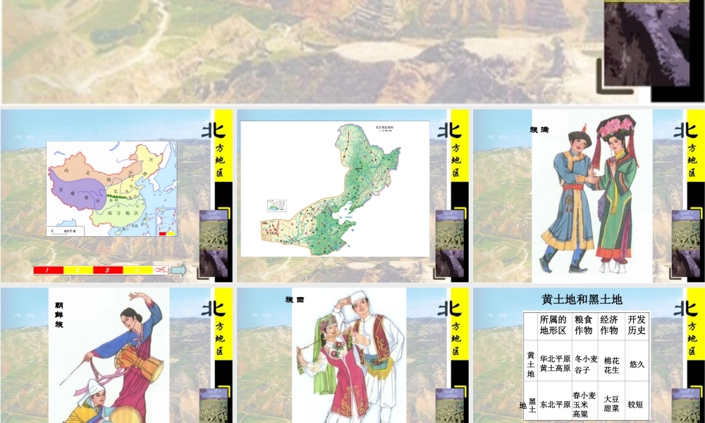 八年级地理北方地区课件