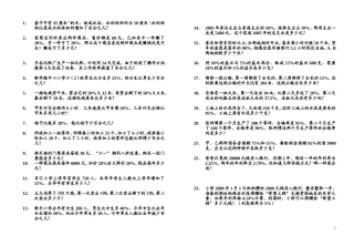百分数的应用提高练习题
