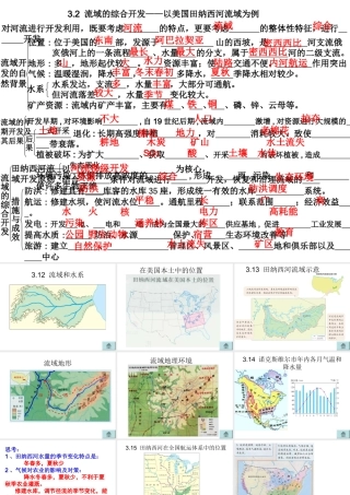 流域的综合开发MicrosoftPowerPoint演示文稿