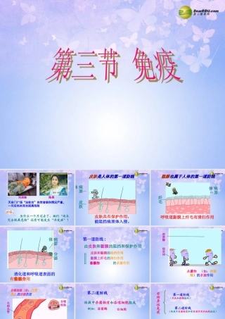 八年级生物上册 免疫课件 苏教版 课件