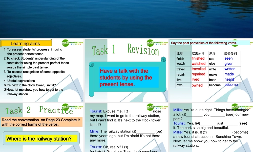 八年级英语 8B Unit1 Check out课件 牛津版 课件