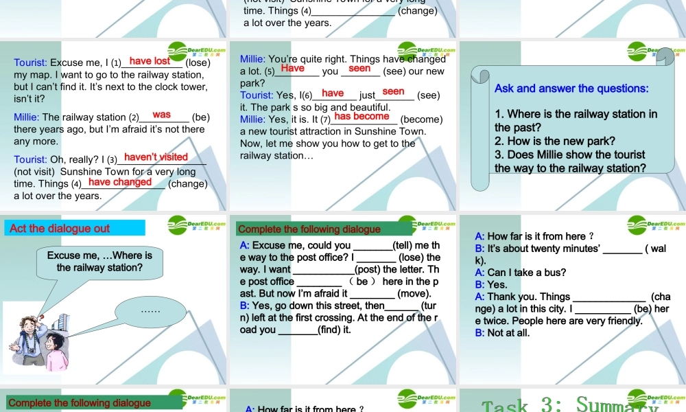 八年级英语 8B Unit1 Check out课件 牛津版 课件