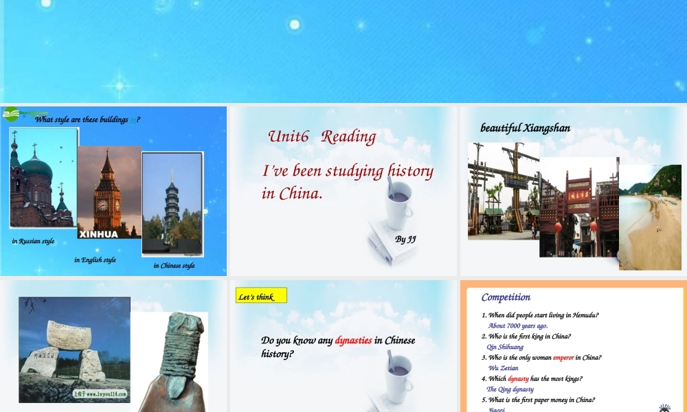 八年级英语下册 Unit 6 How long have you been collecting shells Reading课件 人教新目标版 课件