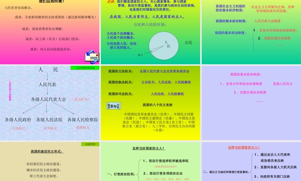 九年级政治 第一单元 感受时代脉动复习课件 北师大版 课件