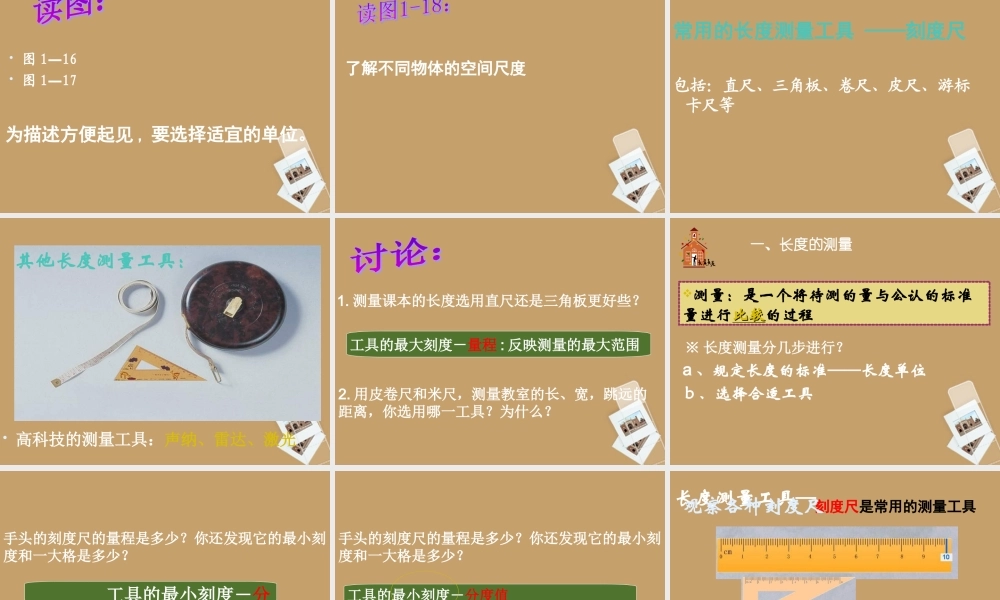 七年级科学上册(长度和体积的测量)课件9 浙教版 课件