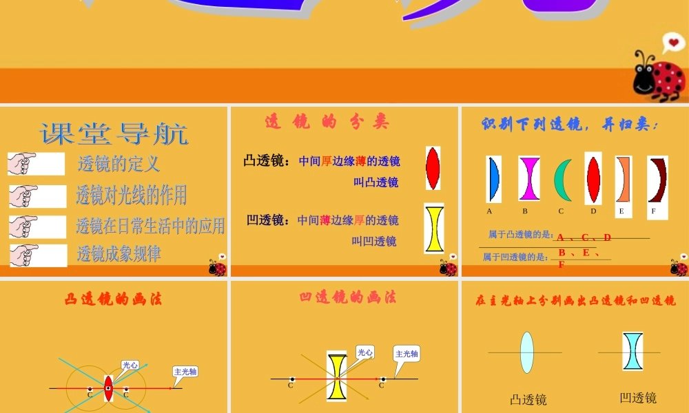 八年级物理上册 3.1透镜课件课件 人教新课标版 课件