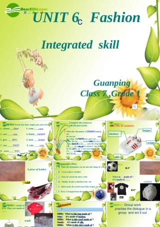 七年级英语 UNIT 6综合技能课件牛津版 课件