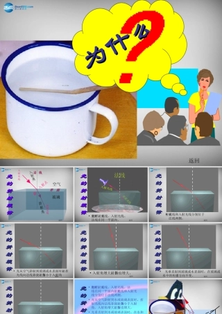 八年级物理上册 4.4 光的折射课件2 (新版)新人教版 课件