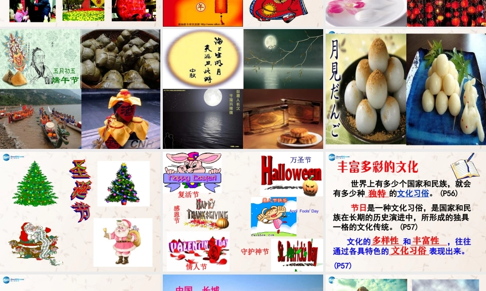 八年级政治上册 第五课 第一框 世界文化之旅课件2 新人教版 课件