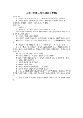 马路上的斑马线